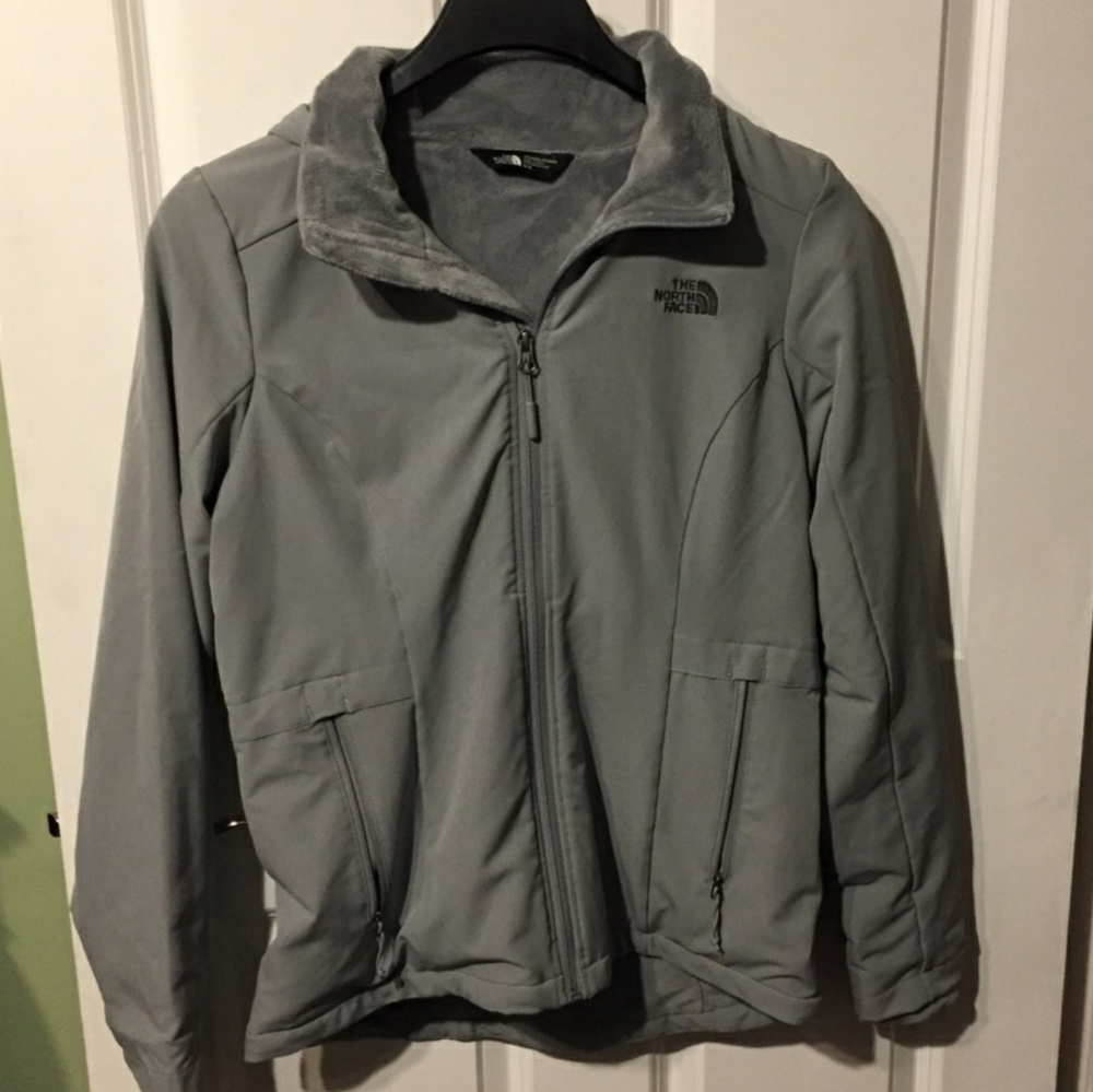 Grey shelby northface jacket
